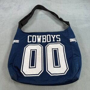 Dallas Cowboys NFL Messenger Bag Pro-Fan-ity Littleearth Jersey Mesh Navy Blue